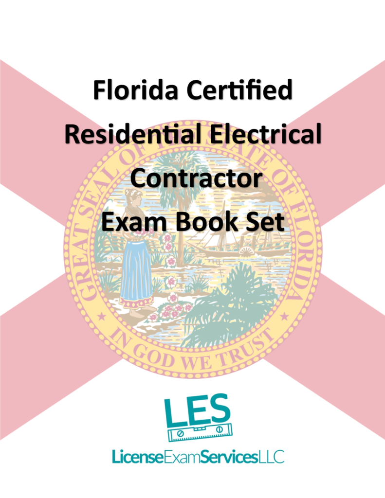 Florida State Certified Residential Electrical Contractor Book Package